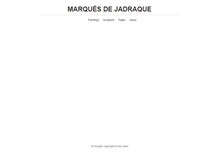 Tablet Screenshot of marquesdejadraque.com